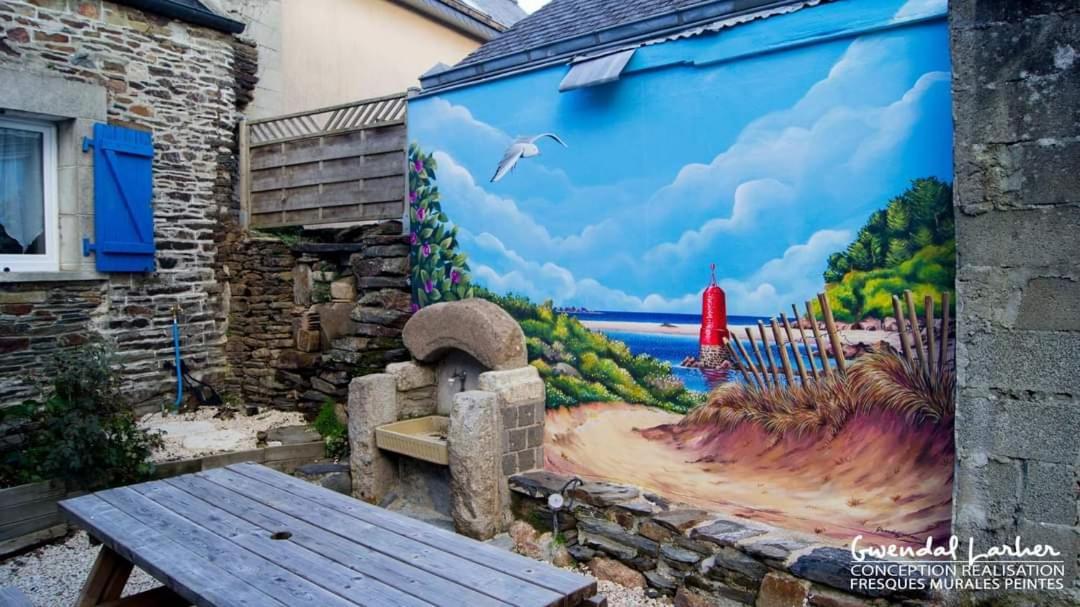Le Penty Du Peulven Plestin-les-Grèves Exterior foto